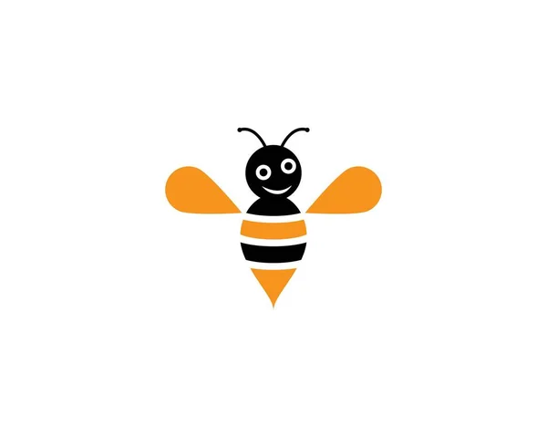 Szablon Logo Bee — Wektor stockowy