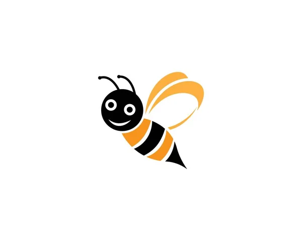 Arı Logo şablonu — Stok Vektör