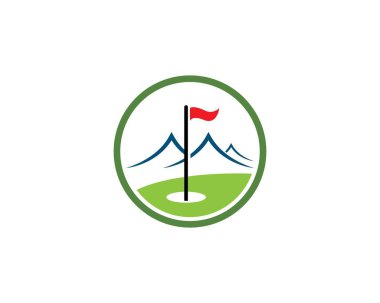 Golf Logo şablonu