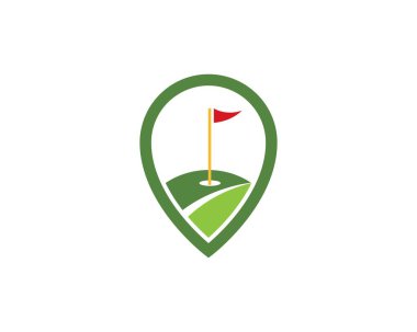Golf Logo şablonu