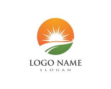 Güneş ılustration Logo vektör