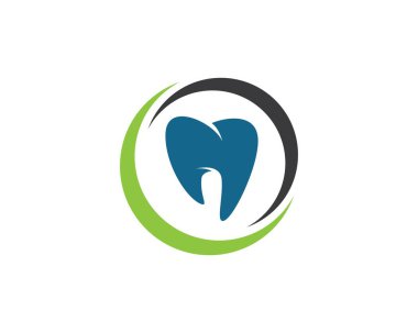 Diş logo şablonu