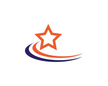 Yıldız logo şablonu 