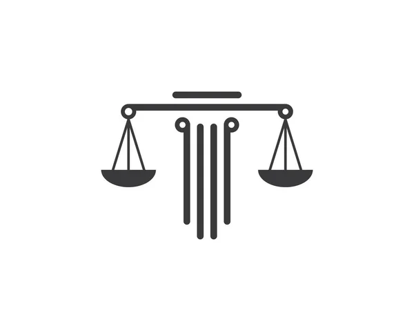 Loi logo vecteur — Image vectorielle
