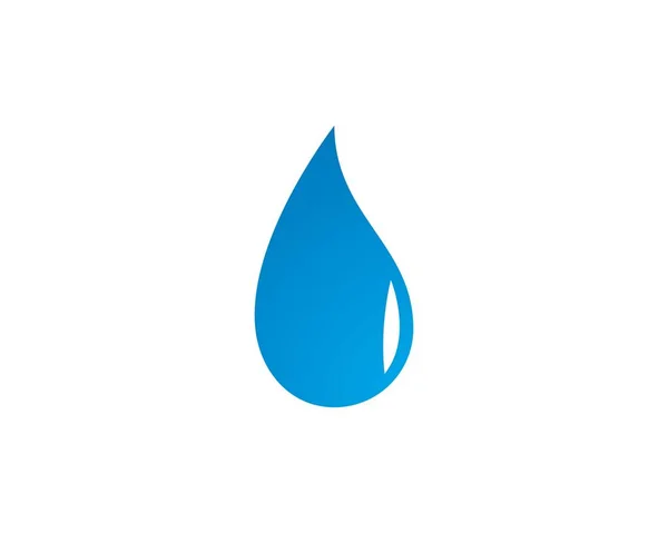 Vorlage: Wassertropfen-Logo — Stockvektor