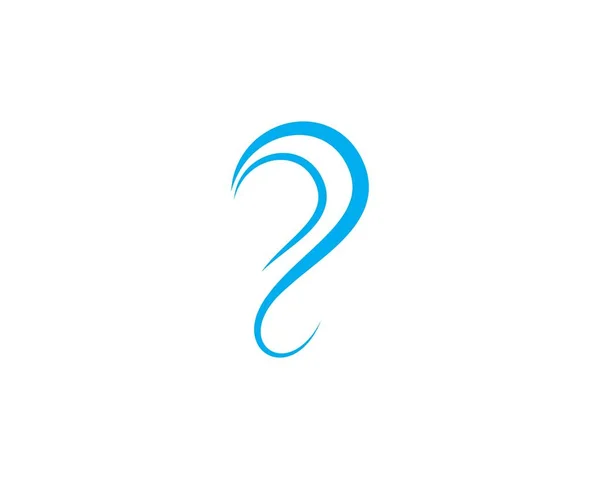 İşitme Logo şablonu — Stok Vektör