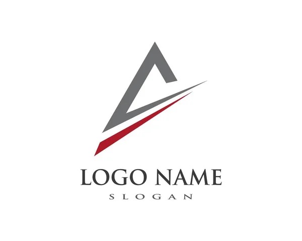 Μια επιχείρηση λογότυπο επιστολή — Διανυσματικό Αρχείο