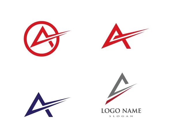 Um negócio do logotipo da carta — Vetor de Stock