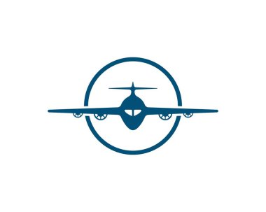 Düzlem logosu vektör