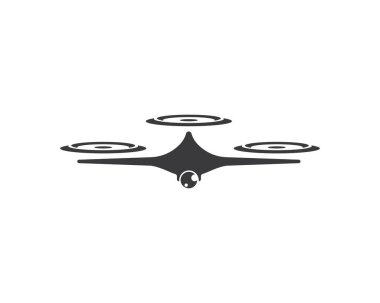 Drone logo vektörü
