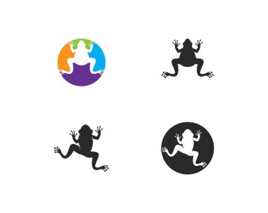 Kurbağa Logo şablonu