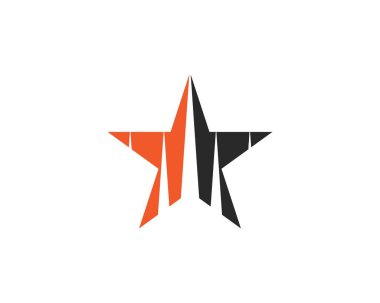 Yıldız logo şablonu