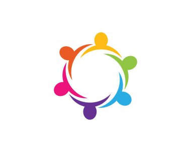 toplum hizmeti Logo şablonu 