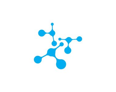 molekül Logo vektör