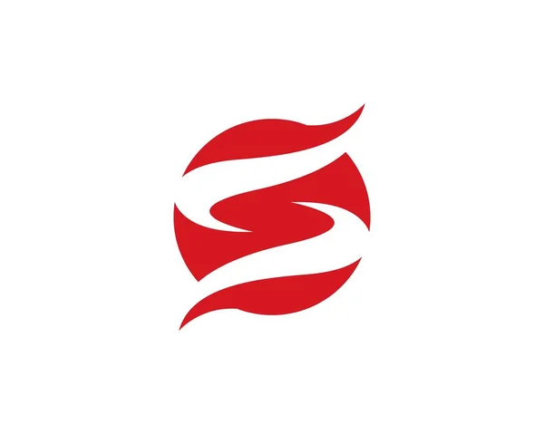 S lettera logo — Vettoriale Stock