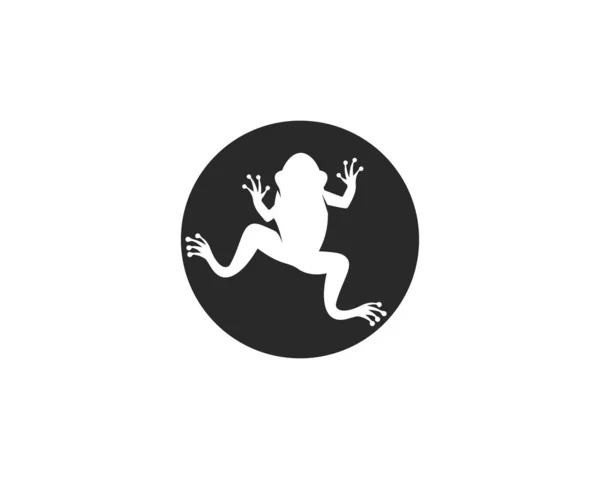 Το πρότυπο λογότυπο βάτραχος — Διανυσματικό Αρχείο