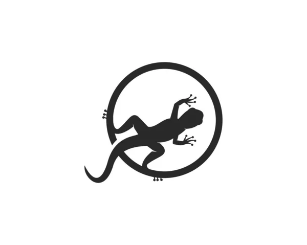 Logo gecko Vector — Vector de stock