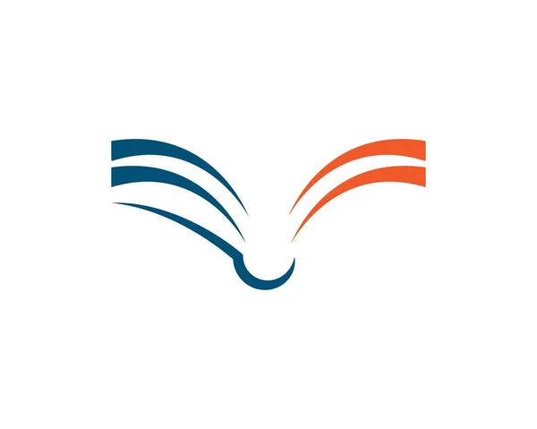 Book Education Logo Template — Stock Vector