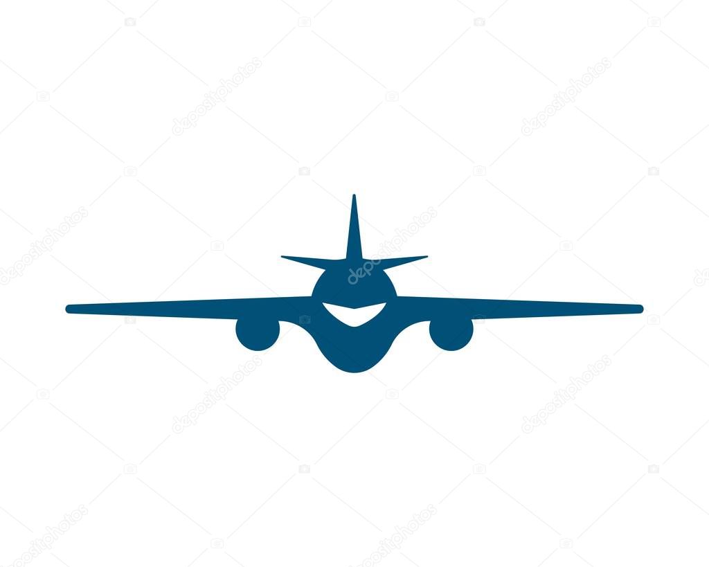 Plane logo vector