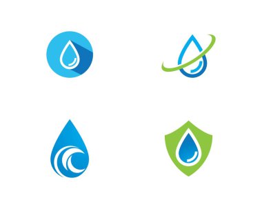 su damlası logo şablonu