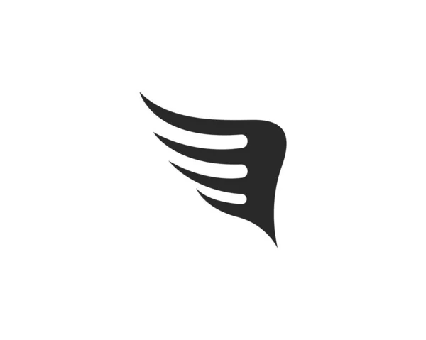 Skabelon til Falcon Wing logo – Stock-vektor
