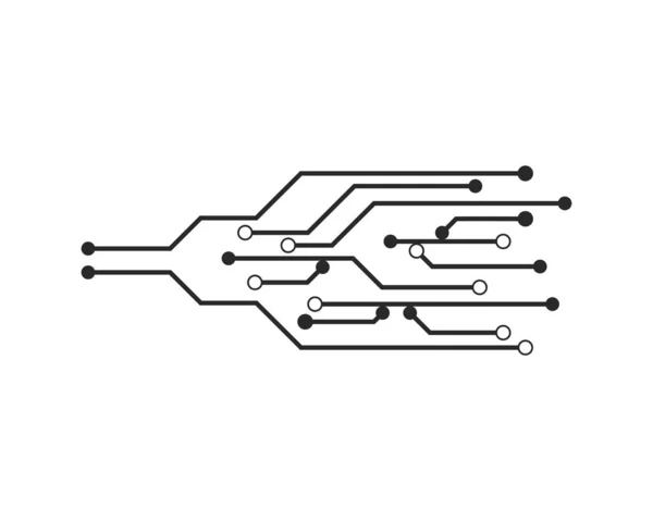 Circuit ilustration vector — Stockvector