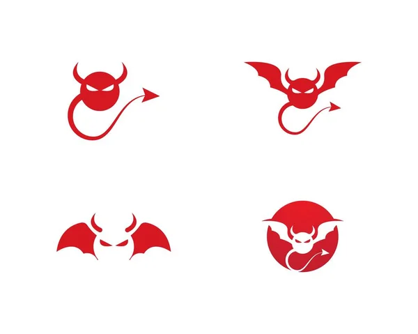 Diablo logo vector — Archivo Imágenes Vectoriales