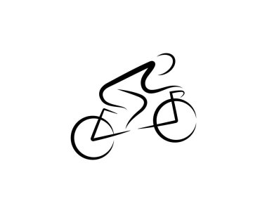 bisiklet logo vektörü