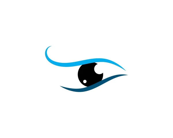 目のロゴの設計 — ストックベクタ