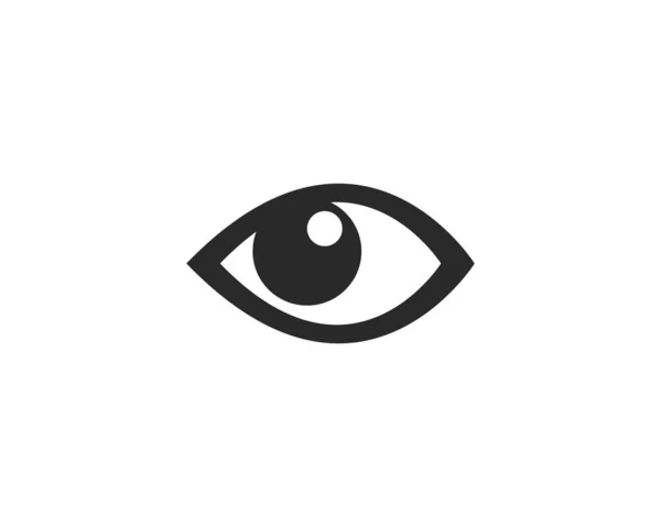 Eye Care Vektor Logo Design — Stockvektor