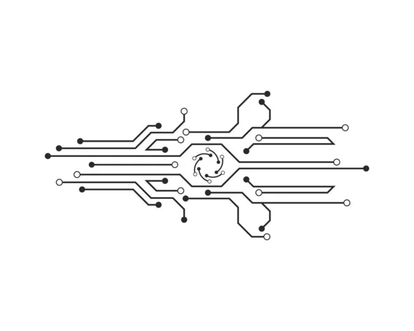 Circuit ilustration vector — Stockvector