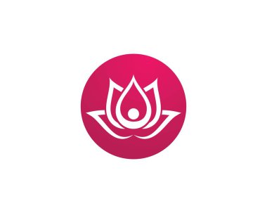 Yoga Lotus çiçek tasarımı 
