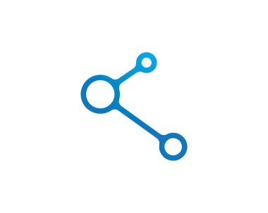 molekül Logo vektör