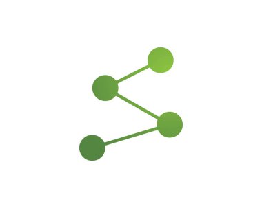 molekül Logo vektör