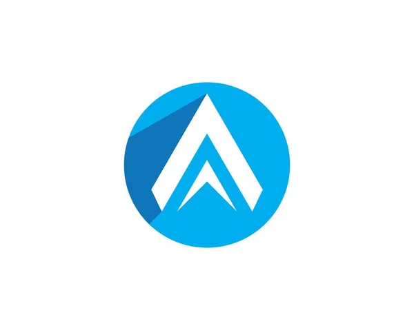Een zakelijke brief Logo — Stockvector