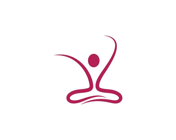 Logotipo do spa Design de flores de lótus — Vetor de Stock