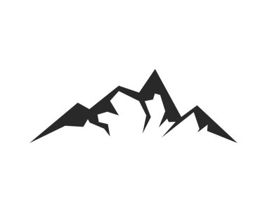 Dağ simgesini Logo iş şablonu