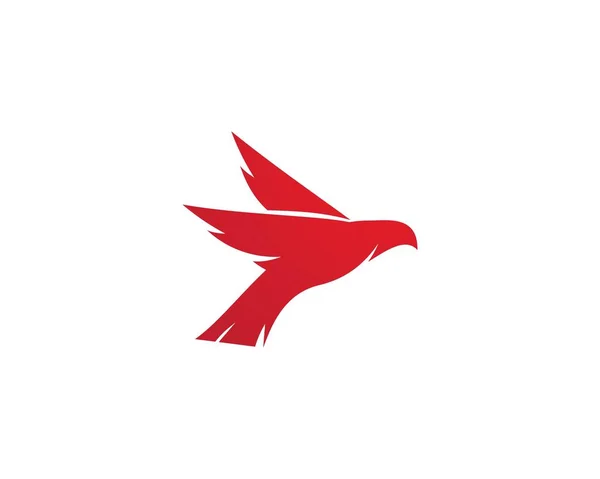 Шаблон логотипа птицы — стоковый вектор