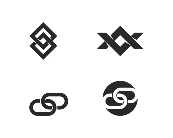 Virksomhedens abstrakte enhed vektor logo design – Stock-vektor