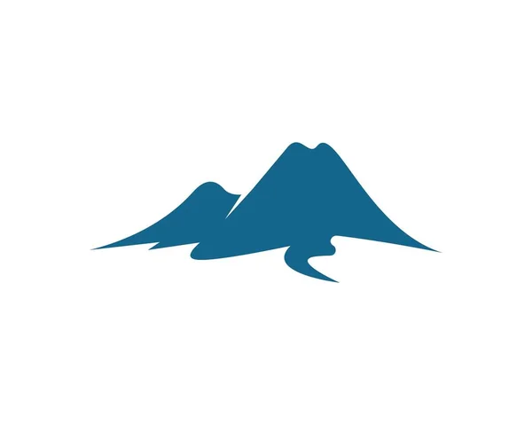 Mountain icon Logo șablon de afaceri — Vector de stoc