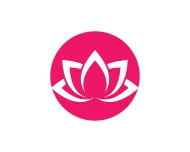  çiçek tasarım logo şablonu