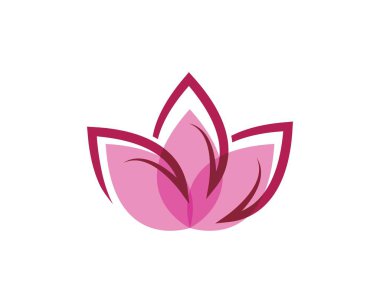  çiçek tasarım logo şablonu