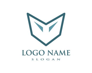 tilki Robot logo vektör