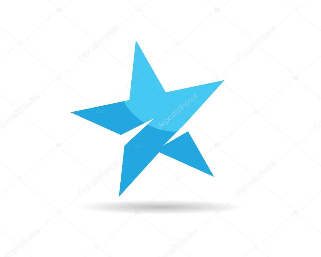 Star Logo Template vector icon illustration design