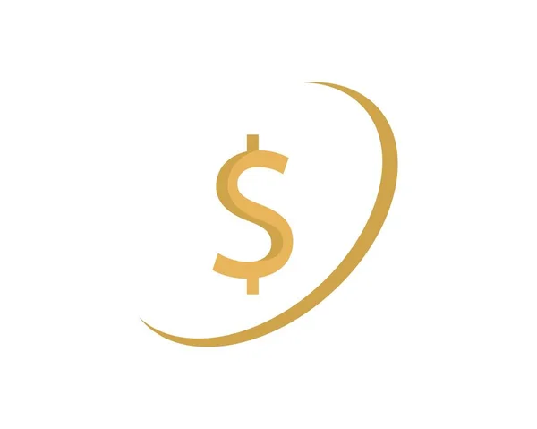 Money logo vector — Stock Vector