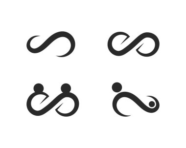 Infinity logo vektör