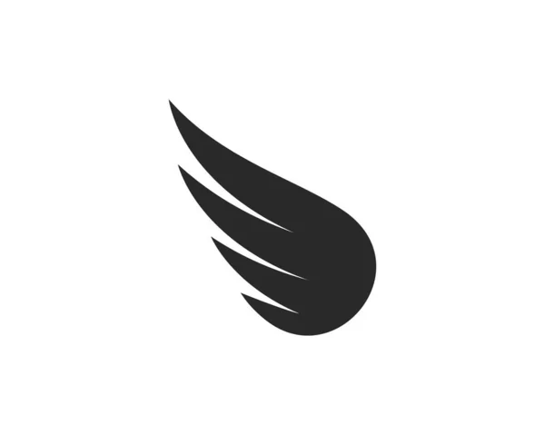 Modèle de logo aile — Image vectorielle