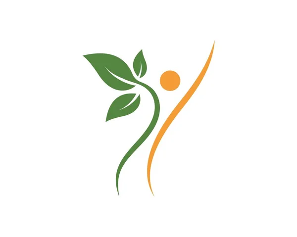 保健医療のロゴ — ストックベクタ