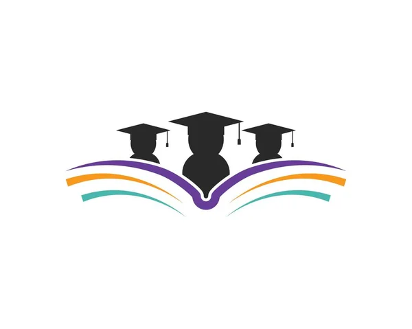 Освіта шаблон логотип — стоковий вектор