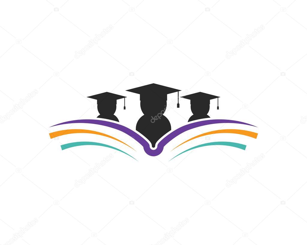 Education Logo Template vector illustration design